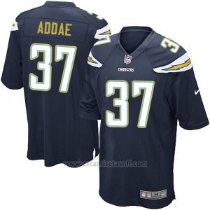Camiseta San Diego Chargers Addae Negro Nike Game NFL Hombre