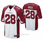 Camiseta NFL Game Hombre Arizona Cardinals Tramaine Brock Blanco