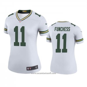 Camiseta NFL Legend Mujer Green Bay Packers Devin Funchess Blanco Color Rush