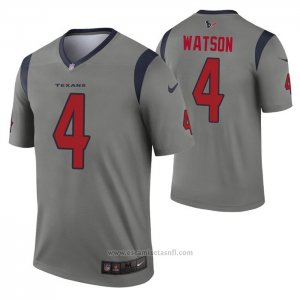 Camiseta NFL Legend Houston Texans Deshaun Watson Inverted Gris