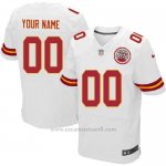 Camisetas NFL Elite Nino Kansas City Chiefs Personalizada Blanco