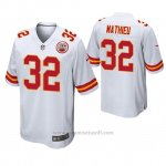 Camiseta NFL Game Hombre Kansas City Chiefs Tyrann Mathieu Blanco
