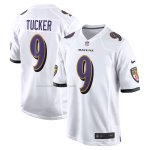 Camiseta NFL Game Baltimore Ravens Justin Tucker Blanco