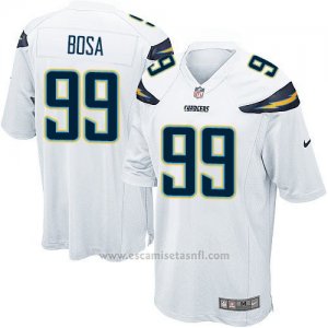 Camiseta San Diego Chargers Bosa Blanco Nike Game NFL Nino