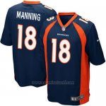 Camiseta Denver Broncos Manning Azul Oscuro Nike Game NFL Hombre