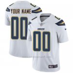 Camisetas NFL Nino Los Angeles Chargers Personalizada Blanco