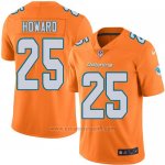 Camiseta Miami Dolphins Howard Naranja Nike Legend NFL Hombre