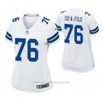 Camiseta NFL Game Mujer Dallas Cowboys Xavier Su'a Filo Blanco