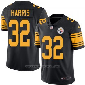 Camiseta Pittsburgh Steelers Harris Negro Nike Legend NFL Hombre2