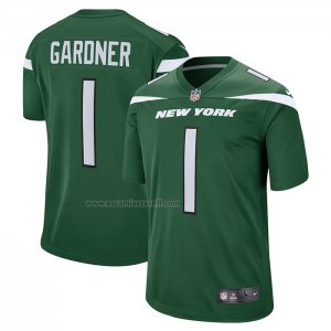 Camiseta NFL Game New York Jets Ahmad Sauce 2022 NFL Draft Pick Verde