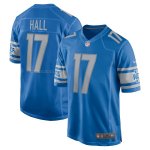 Camiseta NFL Game Detroit Lions Marvin Hall Azul
