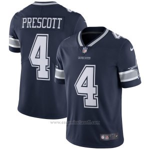Camiseta NFL Limited Hombre 4 Prescott Dallas Cowboys Azul