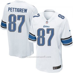 Camiseta Detroit Lions Pettigrew Blanco Nike Game NFL Hombre