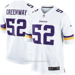 Camiseta Minnesota Vikings Greenway Blanco Nike Game NFL Hombre