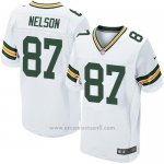 Camiseta Green Bay Packers Nelson Blanco Nike Elite NFL Hombre