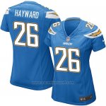 Camiseta San Diego Chargers Hayward Azul Nike Game NFL Mujer