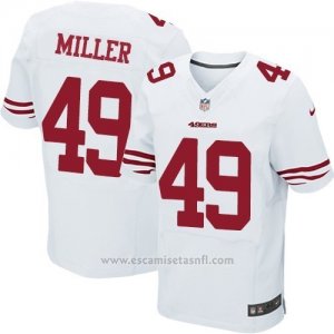 Camiseta San Francisco 49ers Miller Blanco Nike Elite NFL Hombre