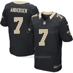 Camiseta New Orleans Saints Andersen Negro Nike Elite NFL Hombre