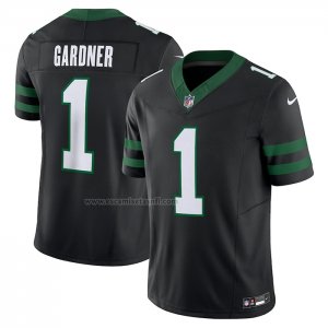 Camiseta NFL Limited New York Jets Ahmad Sauce Gardner Alterno Vapor F.U.S.E. Legacy Negro