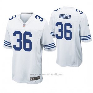 Camiseta NFL Game Hombre Indianapolis Colts Derrick Kindred Blanco