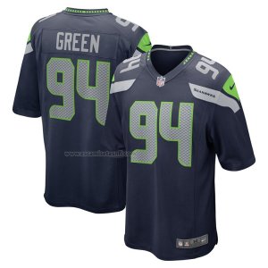 Camiseta NFL Game Seattle Seahawks Rasheem Green Azul