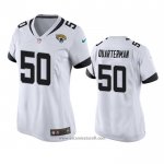 Camiseta NFL Game Mujer Jacksonville Jaguars Shaquille Quarterman Blanco