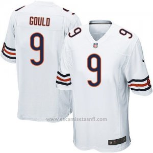 Camiseta Chicago Bears Gould Blanco Nike Game NFL Hombre