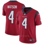 Camiseta NFL Limited Hombre Houston Texans 4 Deshaun Watson Rojo Alterno Stitched Vapor Untouchable