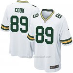 Camiseta Green Bay Packers Cook Blanco Nike Game NFL Nino