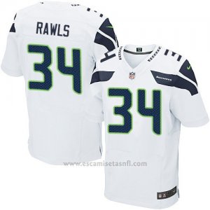 Camiseta Seattle Seahawks Rawls Blanco Nike Elite NFL Hombre