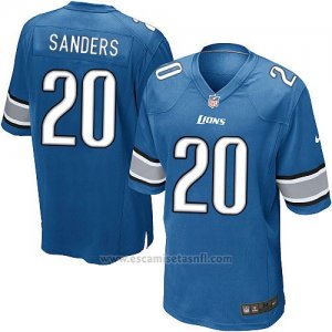 Camiseta Detroit Lions Sanders Azul Nike Game NFL Nino