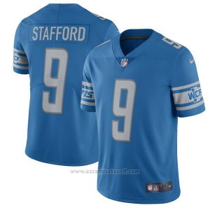 Camiseta NFL Limited Hombre 9 Stafford Detroit Lions Azul