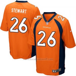 Camiseta Denver Broncos Stewart Azul Nike Game NFL Oscuro Hombre