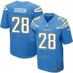 Camiseta San Diego Chargers Gordon Azul Nike Elite NFL Hombre