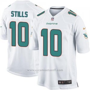 Camiseta Miami Dolphins Stills Blanco Nike Game NFL Nino