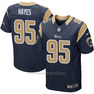 Camiseta Los Angeles Rams Hayes Profundo Azul Nike Elite NFL Hombre