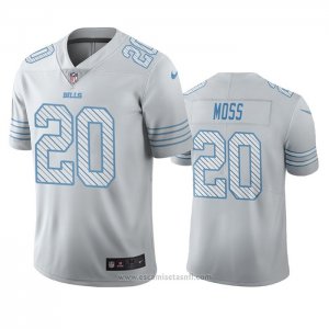 Camiseta NFL Limited Buffalo Bills Zack Moss Ciudad Edition Blanco