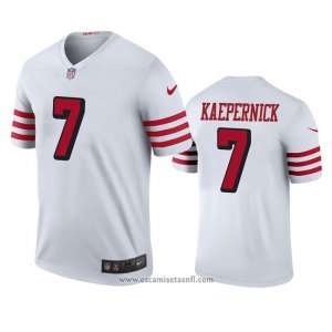Camiseta NFL Legend San Francisco 49ers Colin Kaepernick Blanco Color Rush