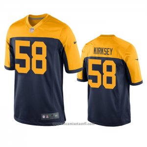 Camiseta NFL Game Green Bay Packers Christian Kirksey Throwback Azul
