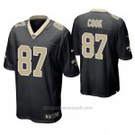 Camiseta NFL Game Hombre New Orleans Saints Jared Cook Negro