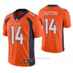 Camiseta NFL Limited Hombre Denver Broncos Courtland Sutton Naranja Vapor Untouchable