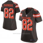 Camiseta Cleveland Browns Barnidge Marron Nike Game NFL Mujer