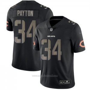 Camiseta NFL Limited Chicago Bears Payton Black Impact