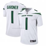 Camiseta NFL Game New York Jets Ahmad Sauce 2022 NFL Draft Pick Blanco