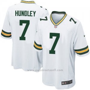 Camiseta Green Bay Packers Hundley Blanco Nike Game NFL Nino