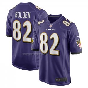 Camiseta NFL Game Baltimore Ravens Slade Bolden Violeta