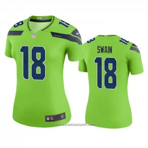 Camiseta NFL Legend Mujer Seattle Seahawks Freddie Swain Verde
