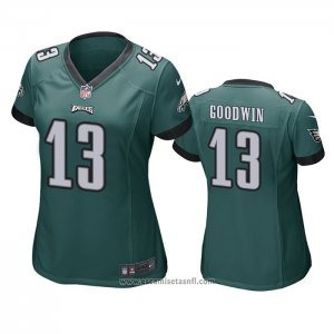 Camiseta NFL Game Mujer Philadelphia Eagles Marquise Goodwin Verde