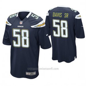 Camiseta NFL Game Hombre San Diego Chargers Thomas Davis Sr Azul