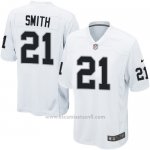 Camiseta Oakland Raiders Smith Blanco Nike Game NFL Nino2